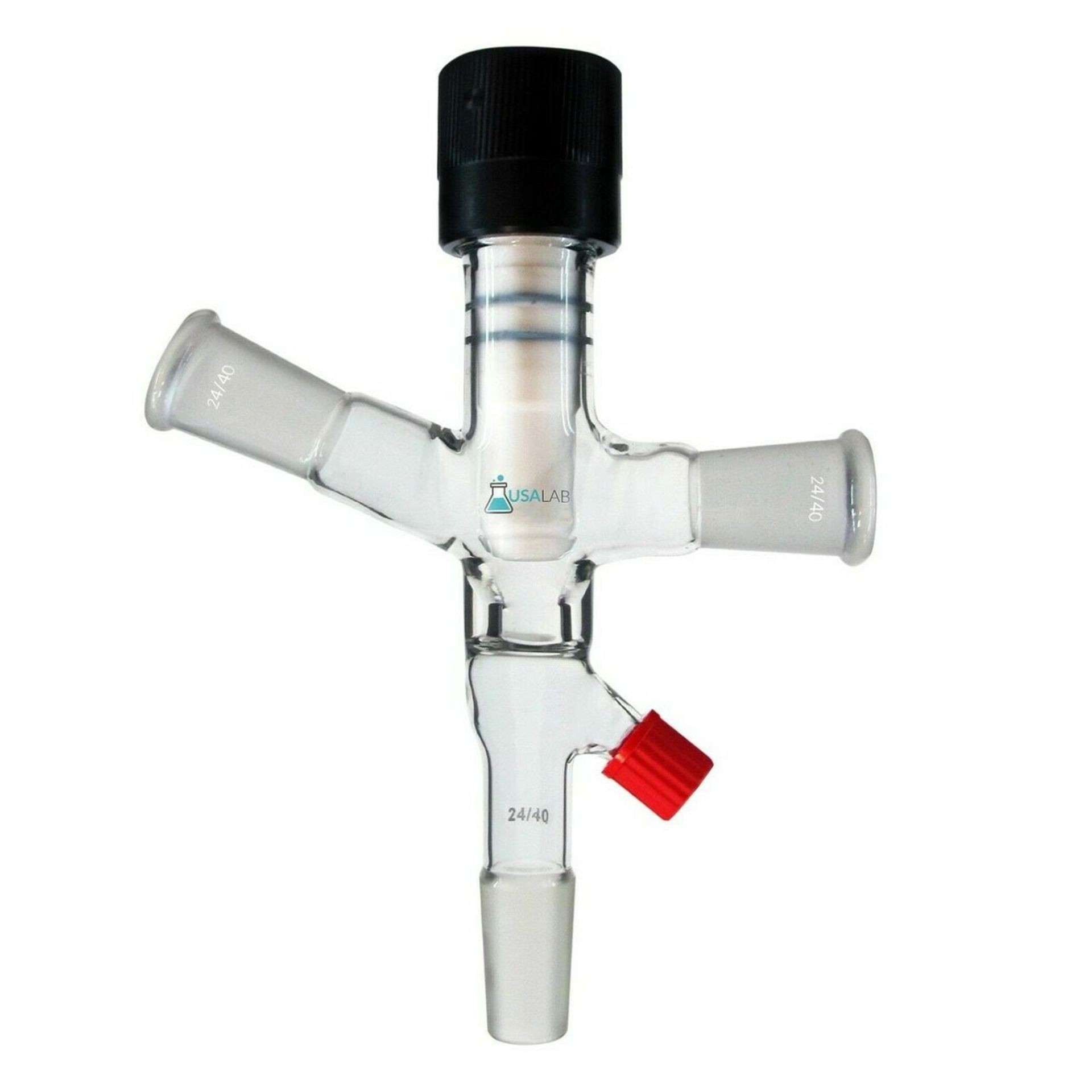 USA Lab 2L, 5L, 10L Short Path Single Cow Distillation Adapter 24/40 and 34/45