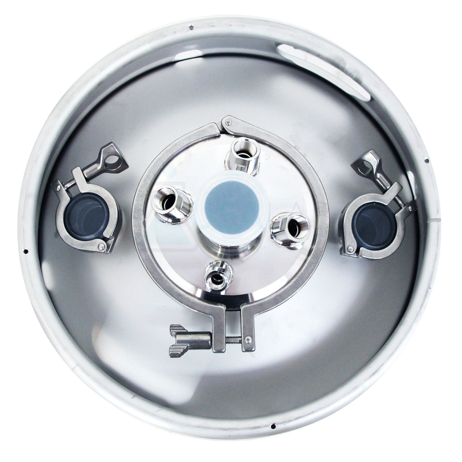 USA Lab 50L 6" Tri-Clamp Sanitary Keg w/ Dip Tube