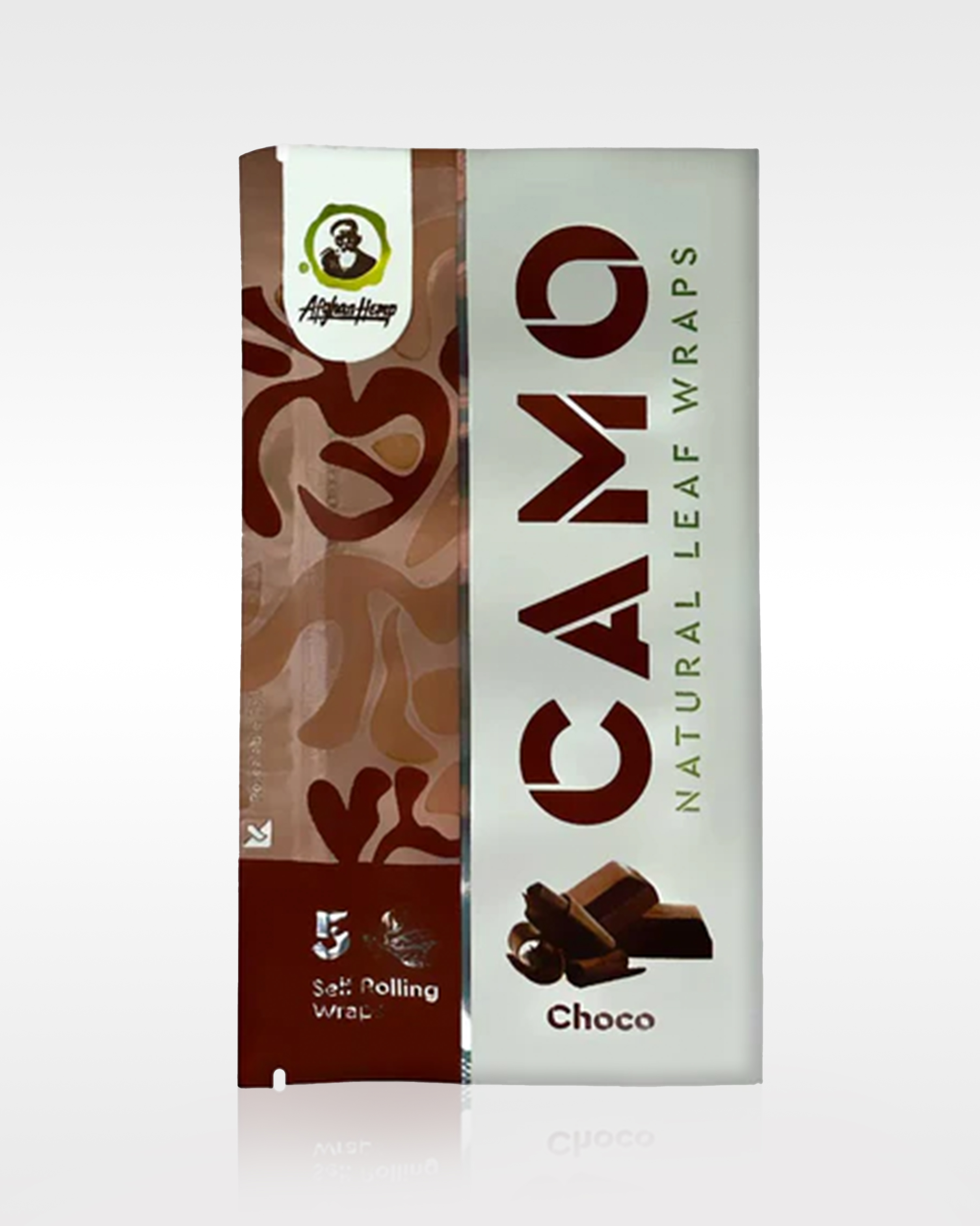 Camo Leaf Wrap (5 PK) - Choco