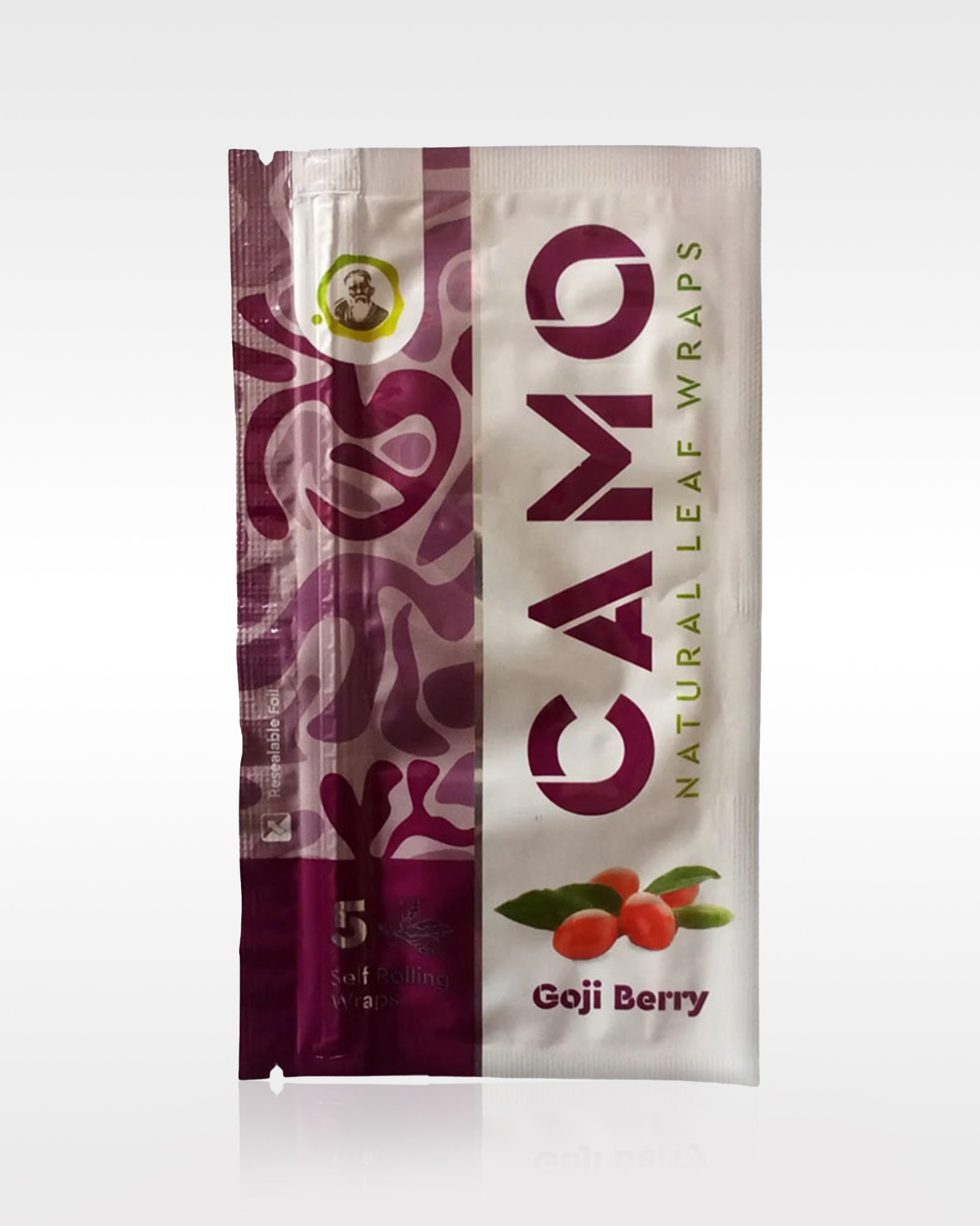 Camo Leaf Wrap (5 PK) - Goji Berry