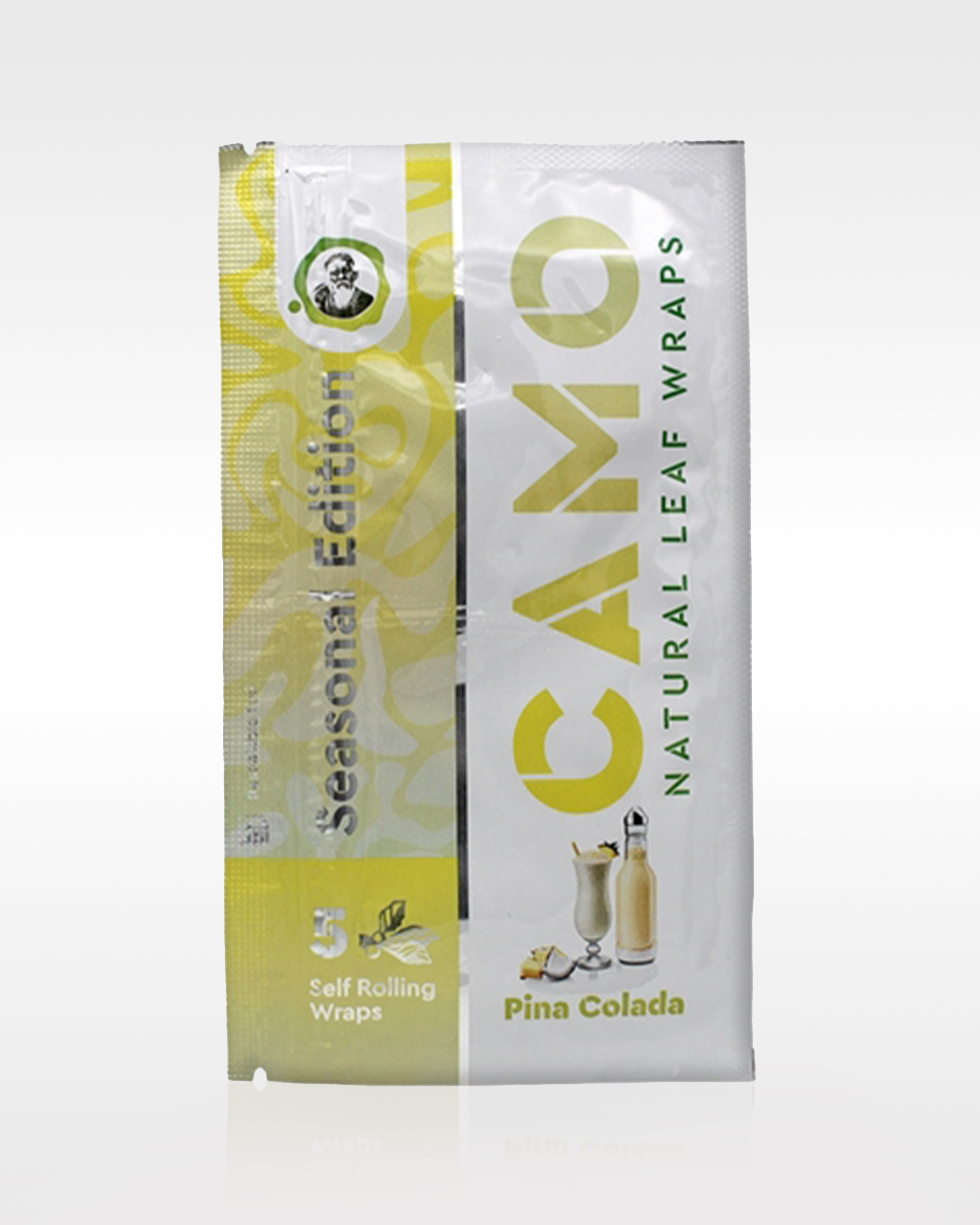 Camo Leaf Wraps (5 PK) - Pina Colada