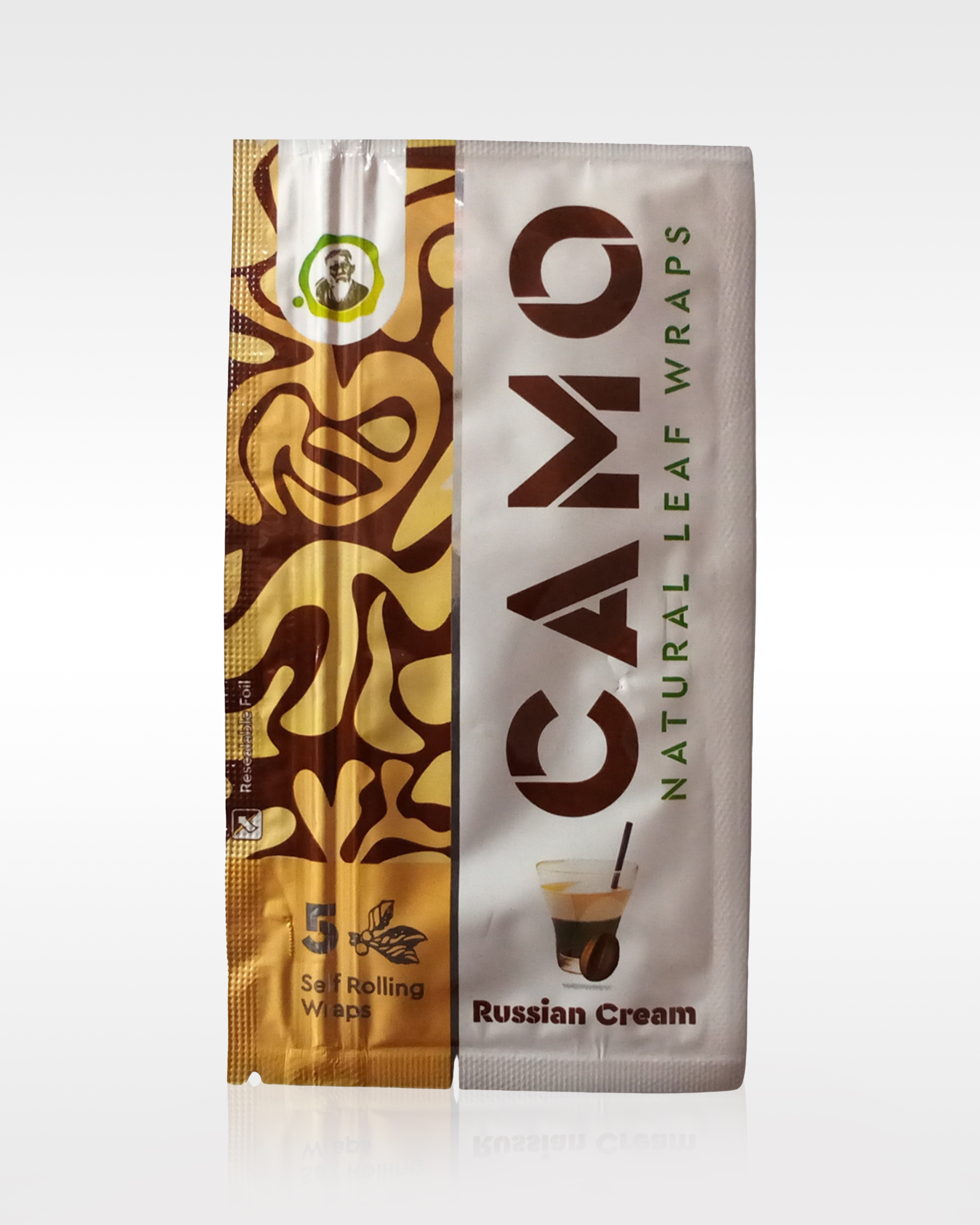 Camo Leaf Wraps (5 PK) - Russian Cream