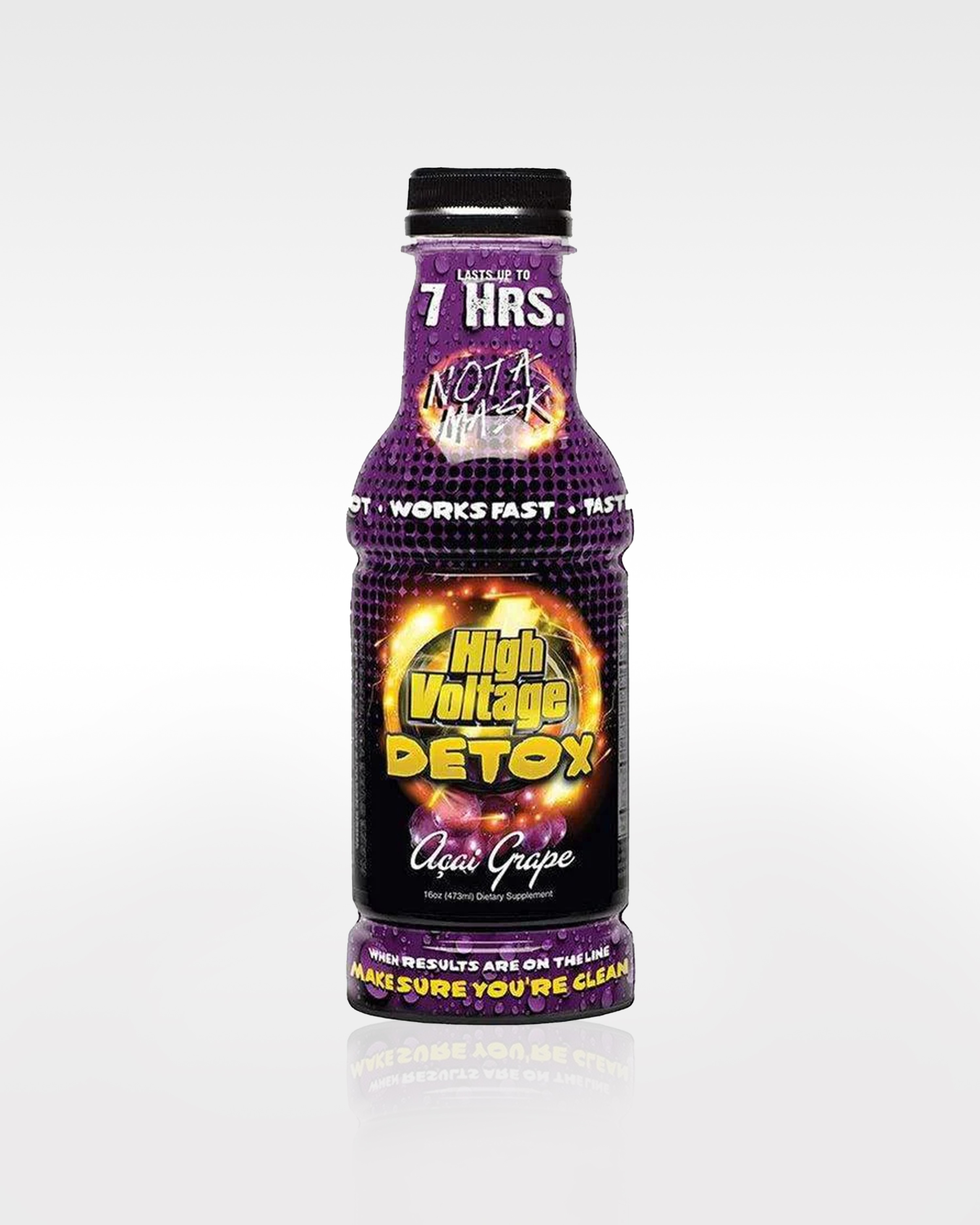 High Voltage Detox 16 oz - Acai Grape