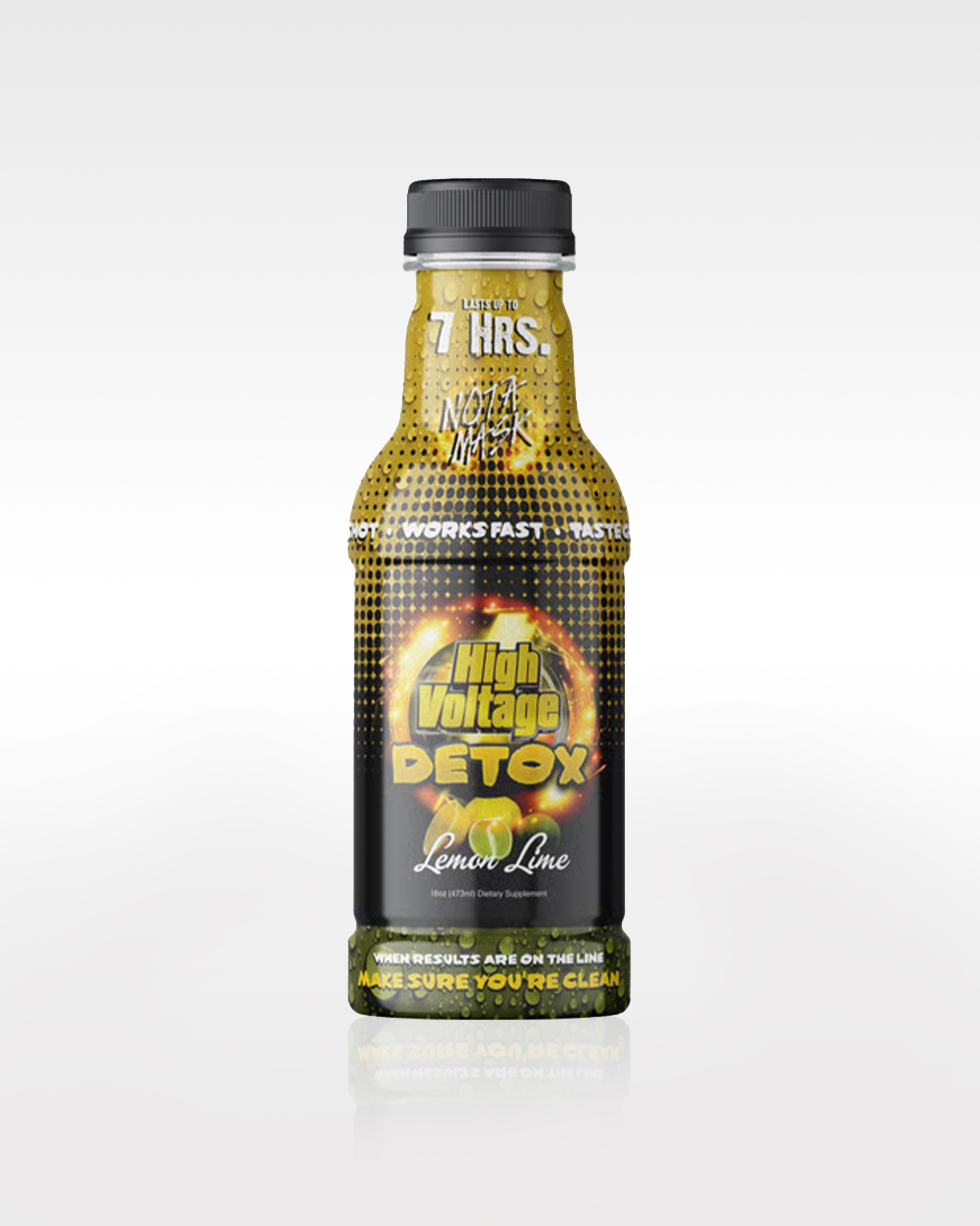 High Voltage Detox 16 oz - Lemon Lime
