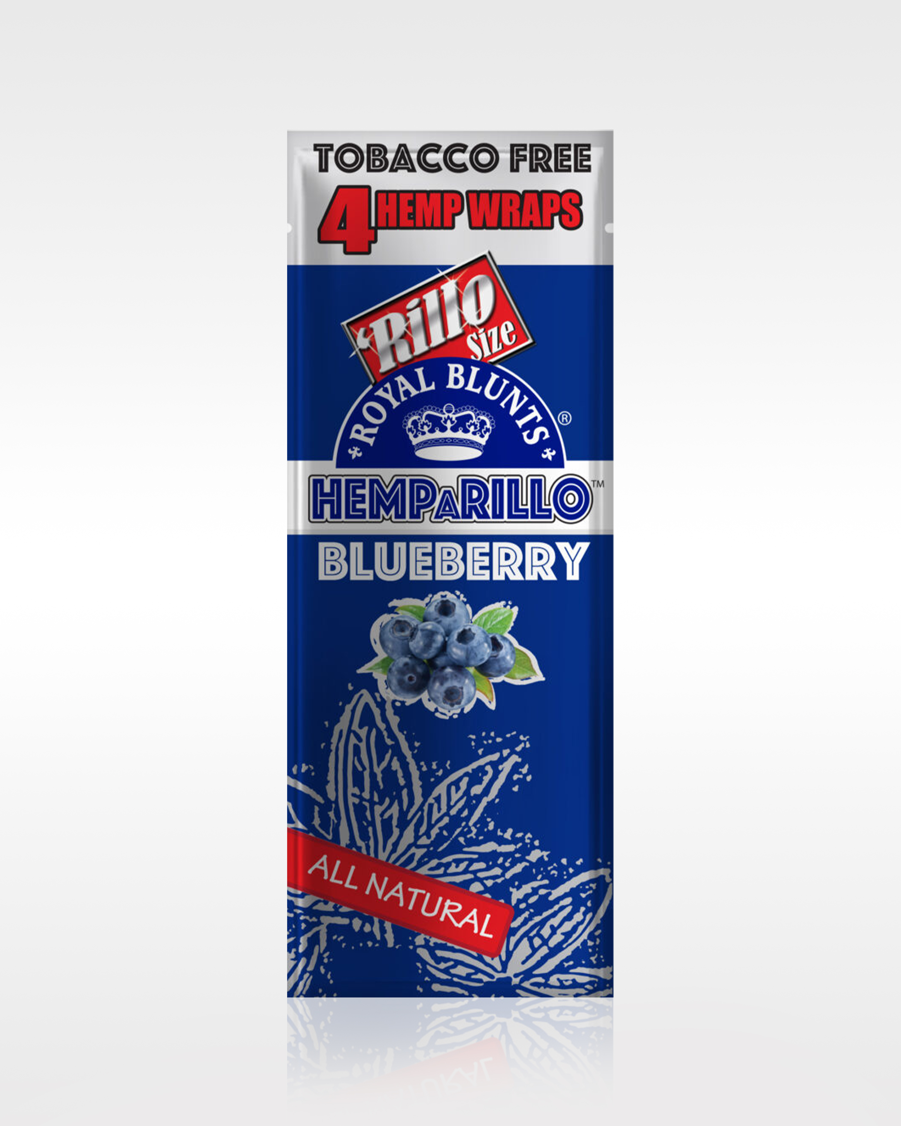 HEMP-A-Rillo Wrap (4 PK) - Blueberry