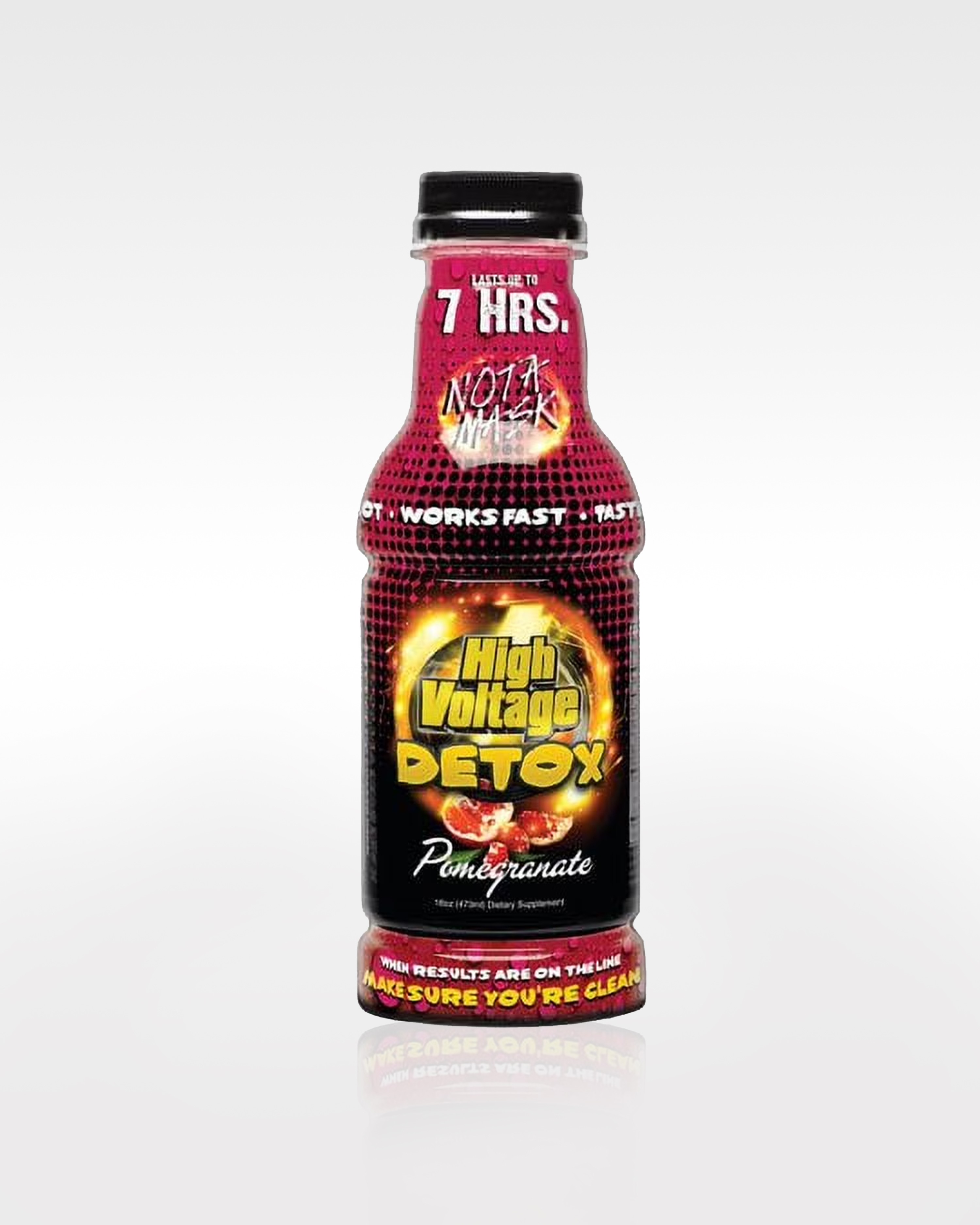 High Voltage Detox 16 oz - Pomegranate