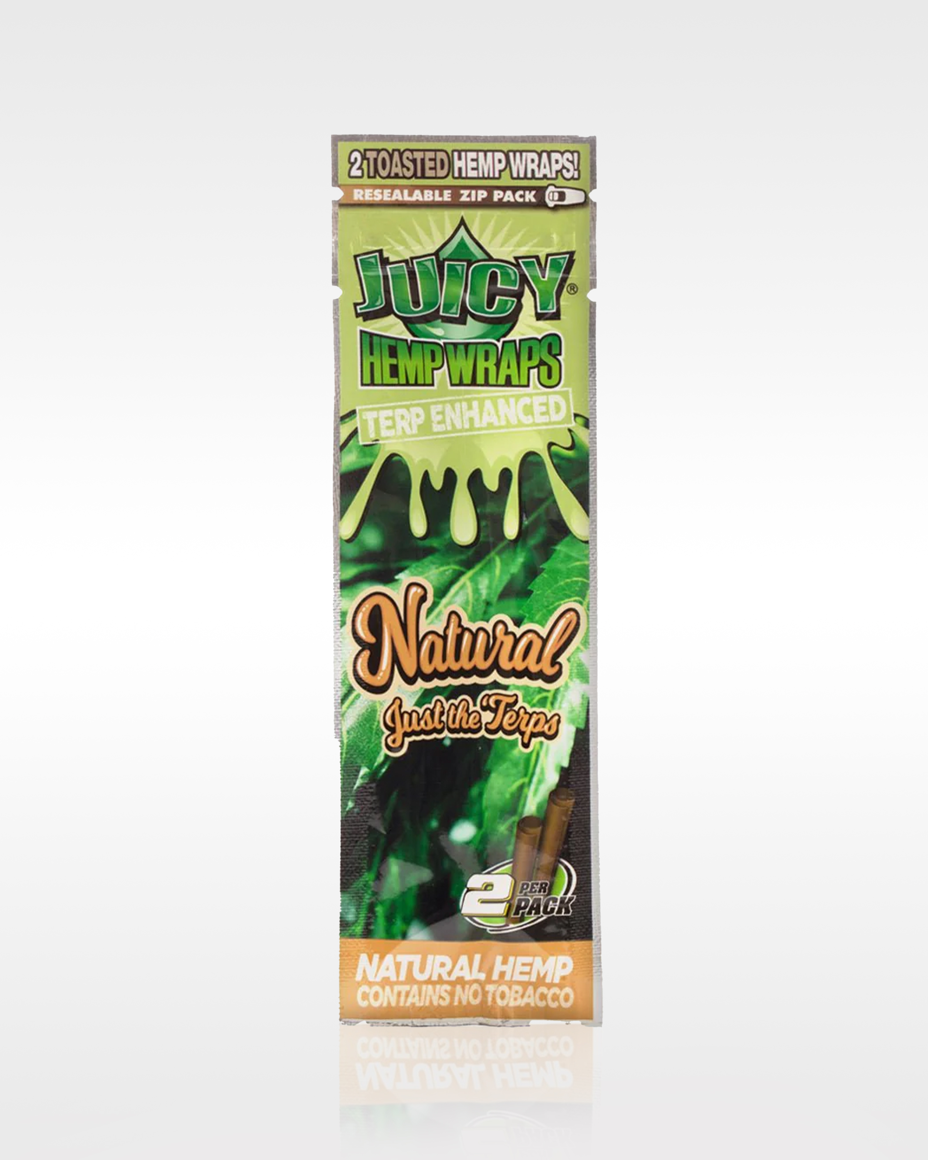 Juicy Hemp Wraps (2pk) - Natural