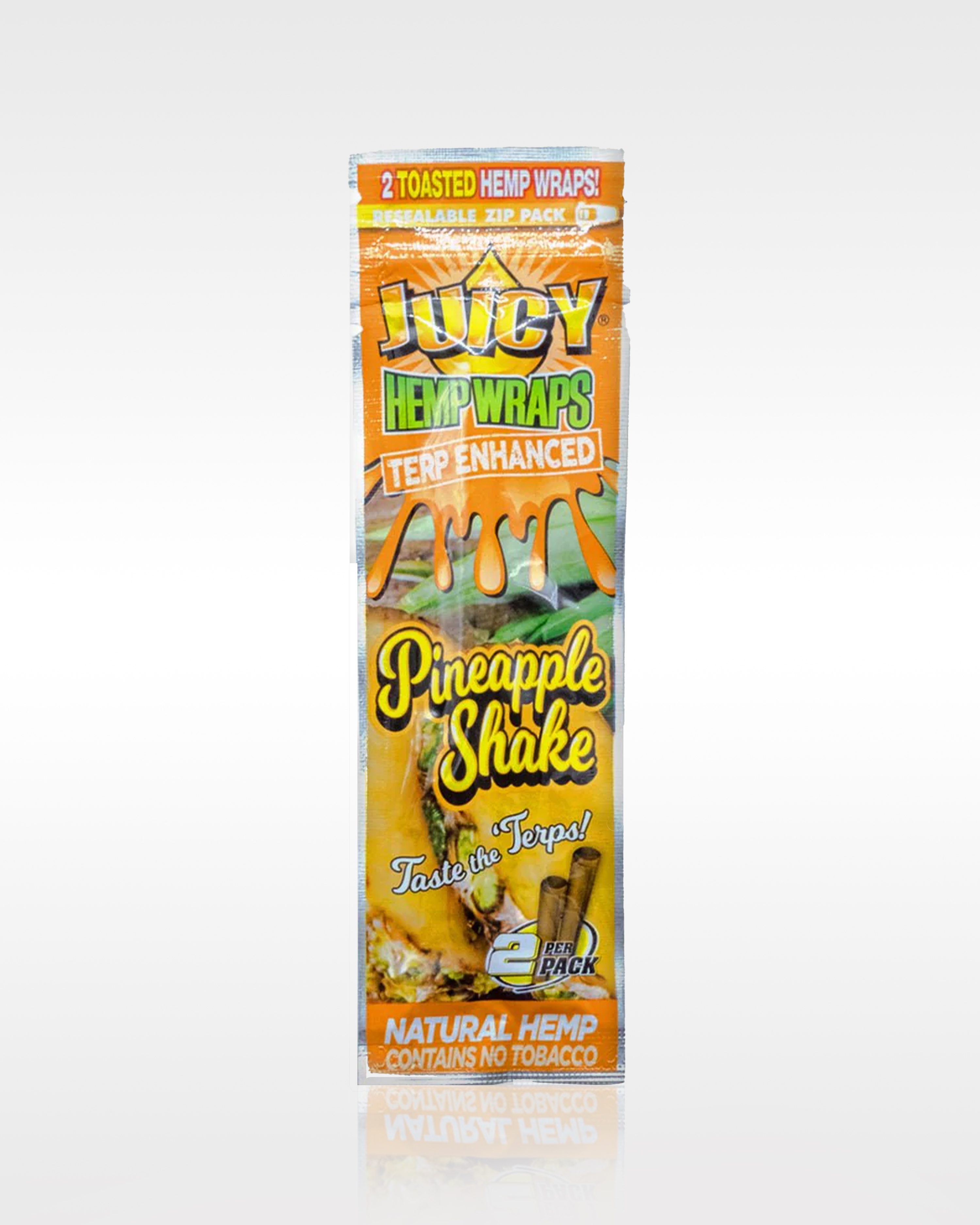 Juicy Hemp Wraps (2pk) - Pineapple Shake