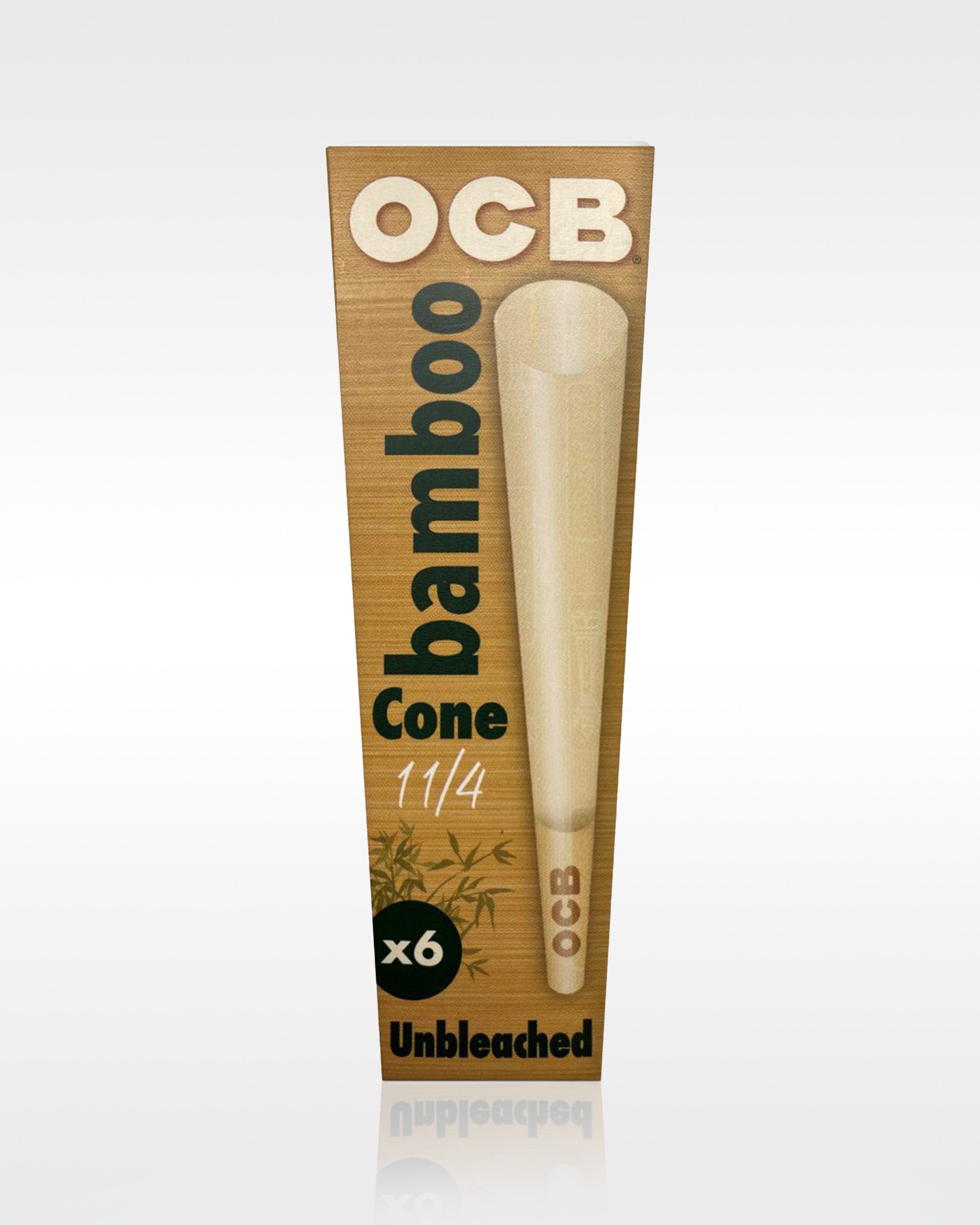 OCB Bamboo Cone 1 1/4 Size (6 PK)