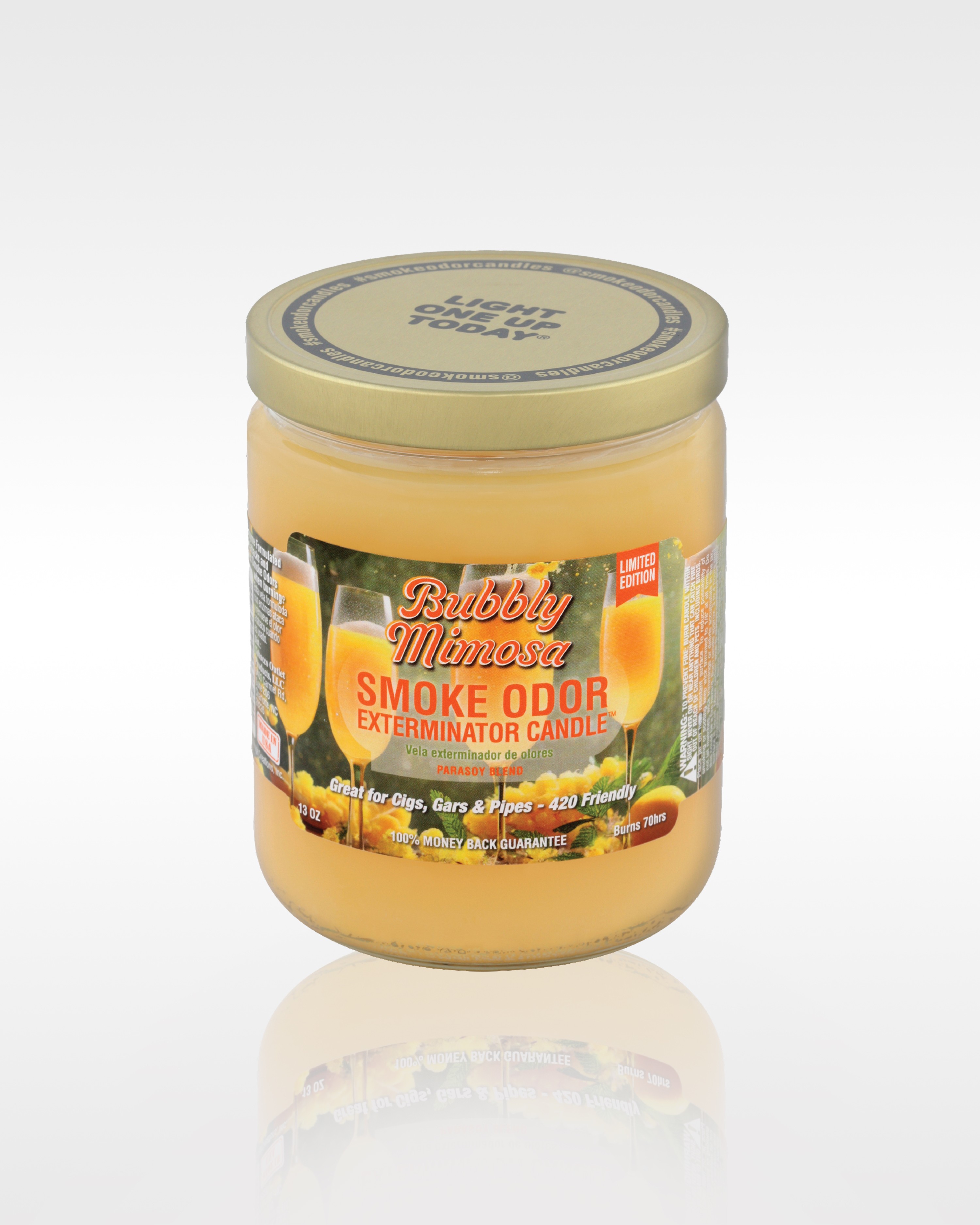 Smoke Odor Candle - Bubbly Mimosa