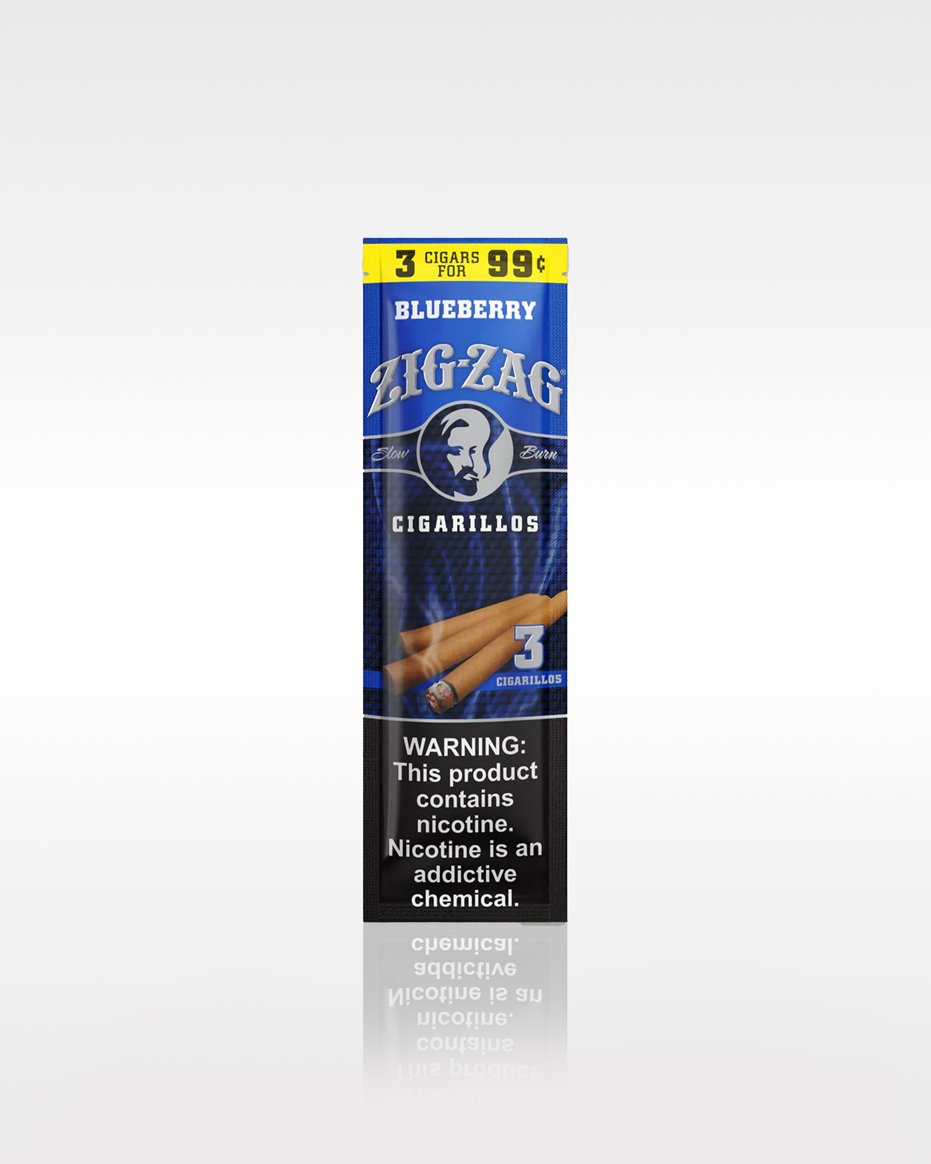 Zig Zag Cigarillos PP (3 PK) - Blueberry