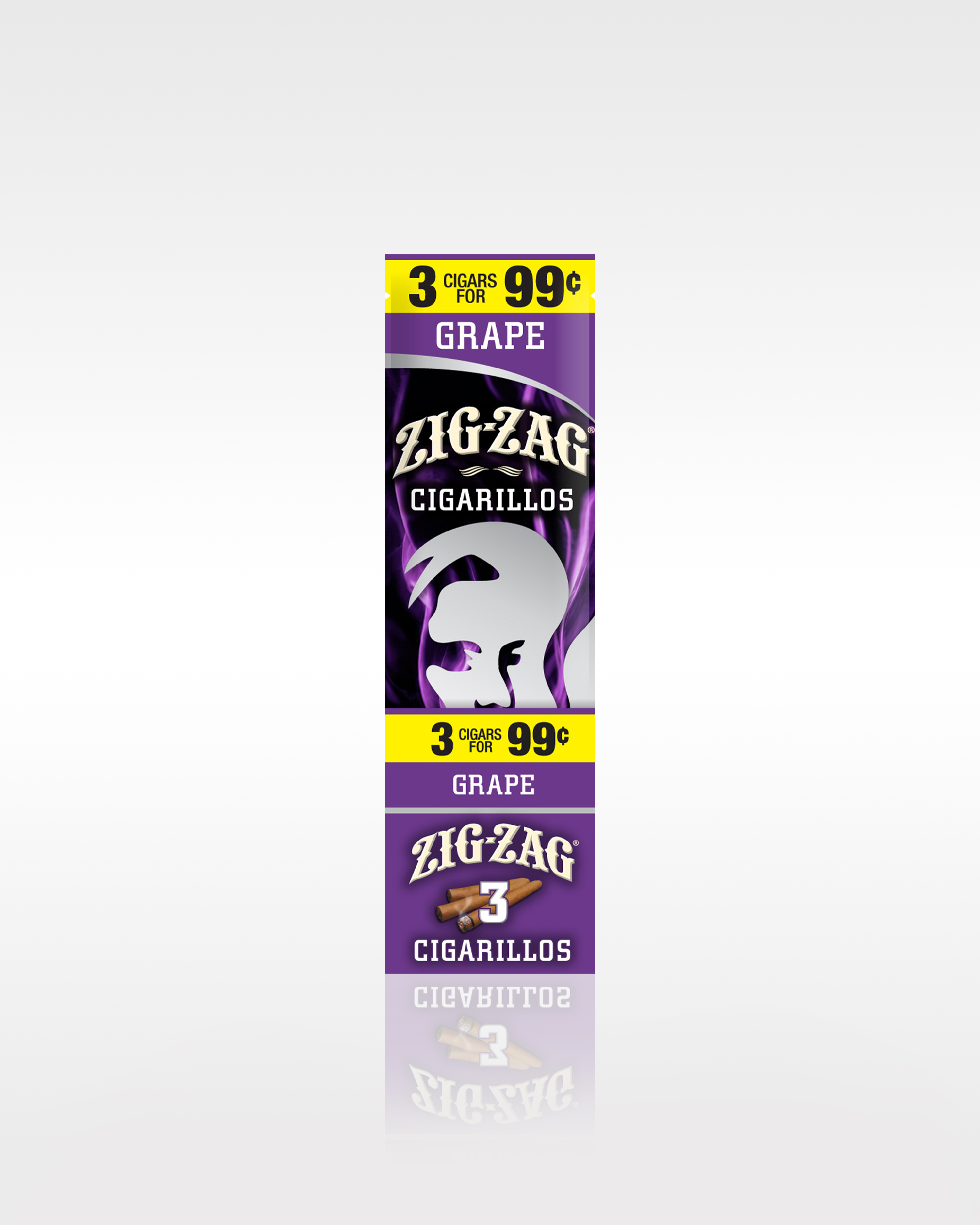 Zig Zag Cigarillos PP (3 PK) - Grape