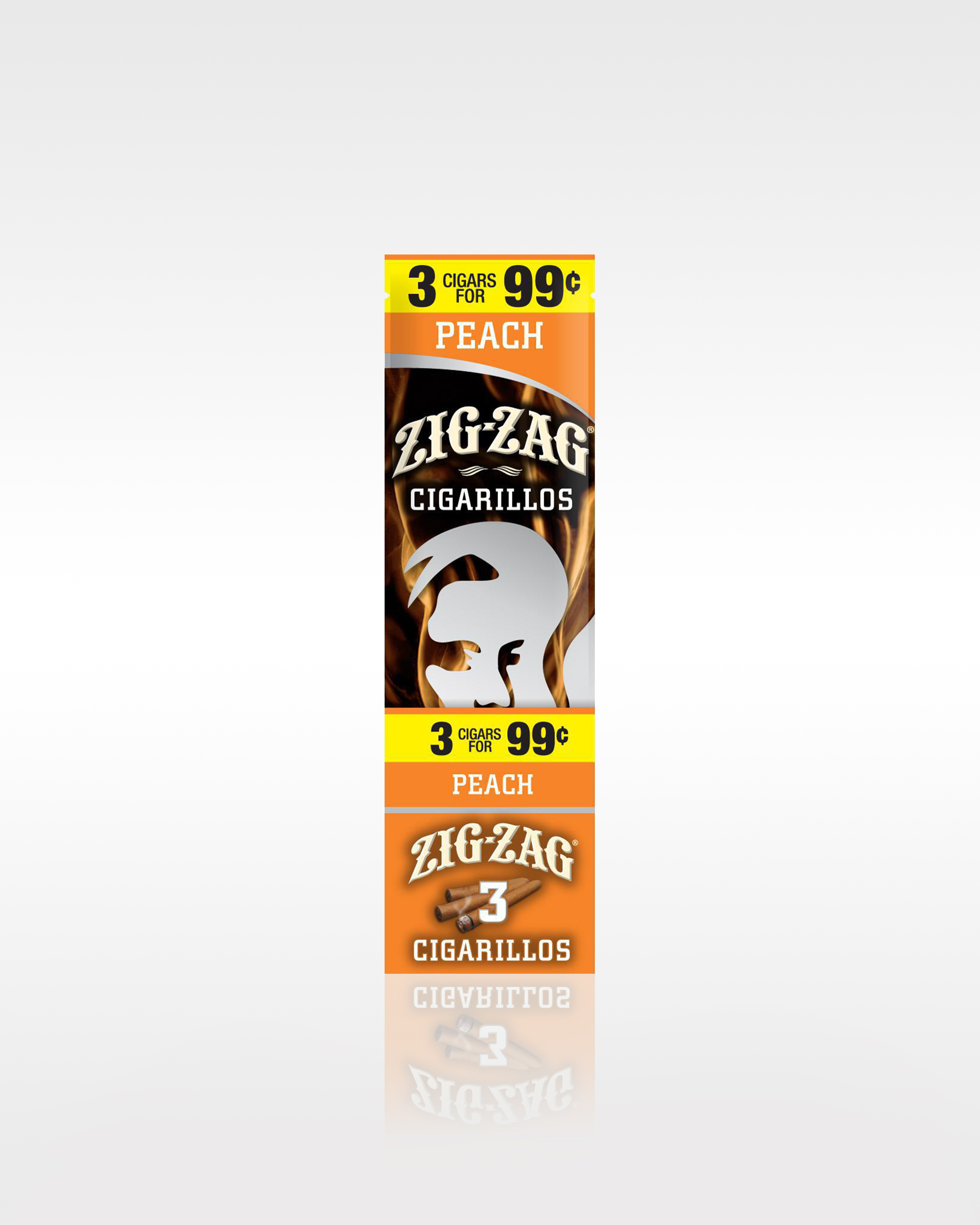 Zig Zag Cigarillos PP (3 PK) - Peach