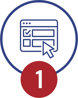 outline of a house with a shield and checkmark inside