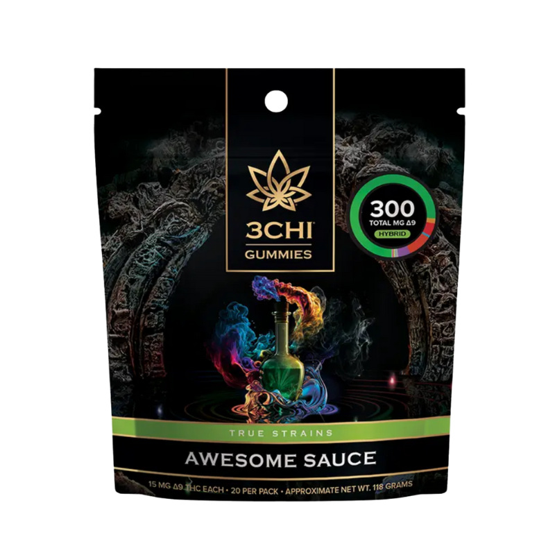 3CHI True Strains Gummies – Awesome Sauce