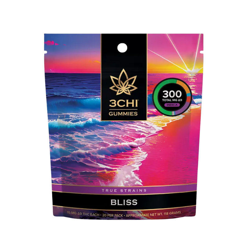 3CHI True Strains Gummies – Bliss