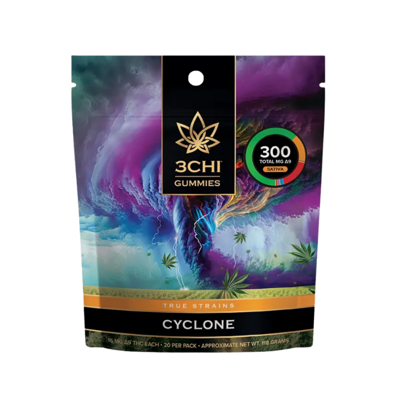 3CHI True Strains Gummies – Cyclone