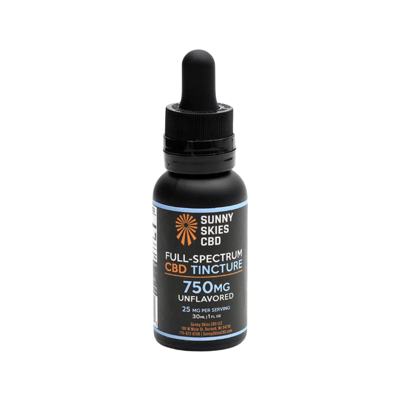 Sunny Skies Full Spectrum CBD Tincture - 750mg