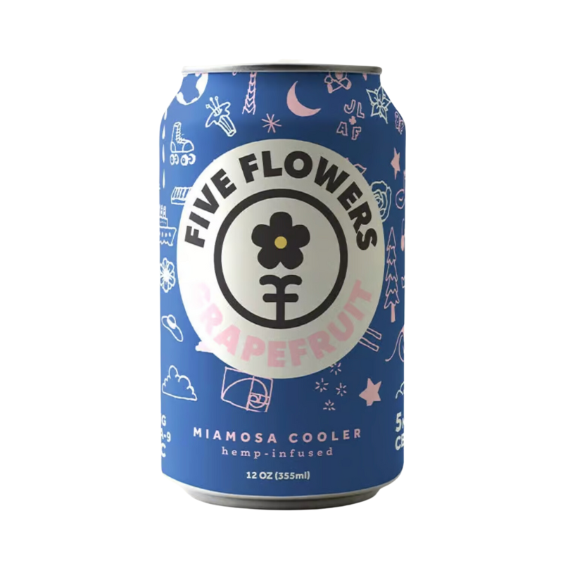 Five Flowers - Grapefruit Miamosa Cooler