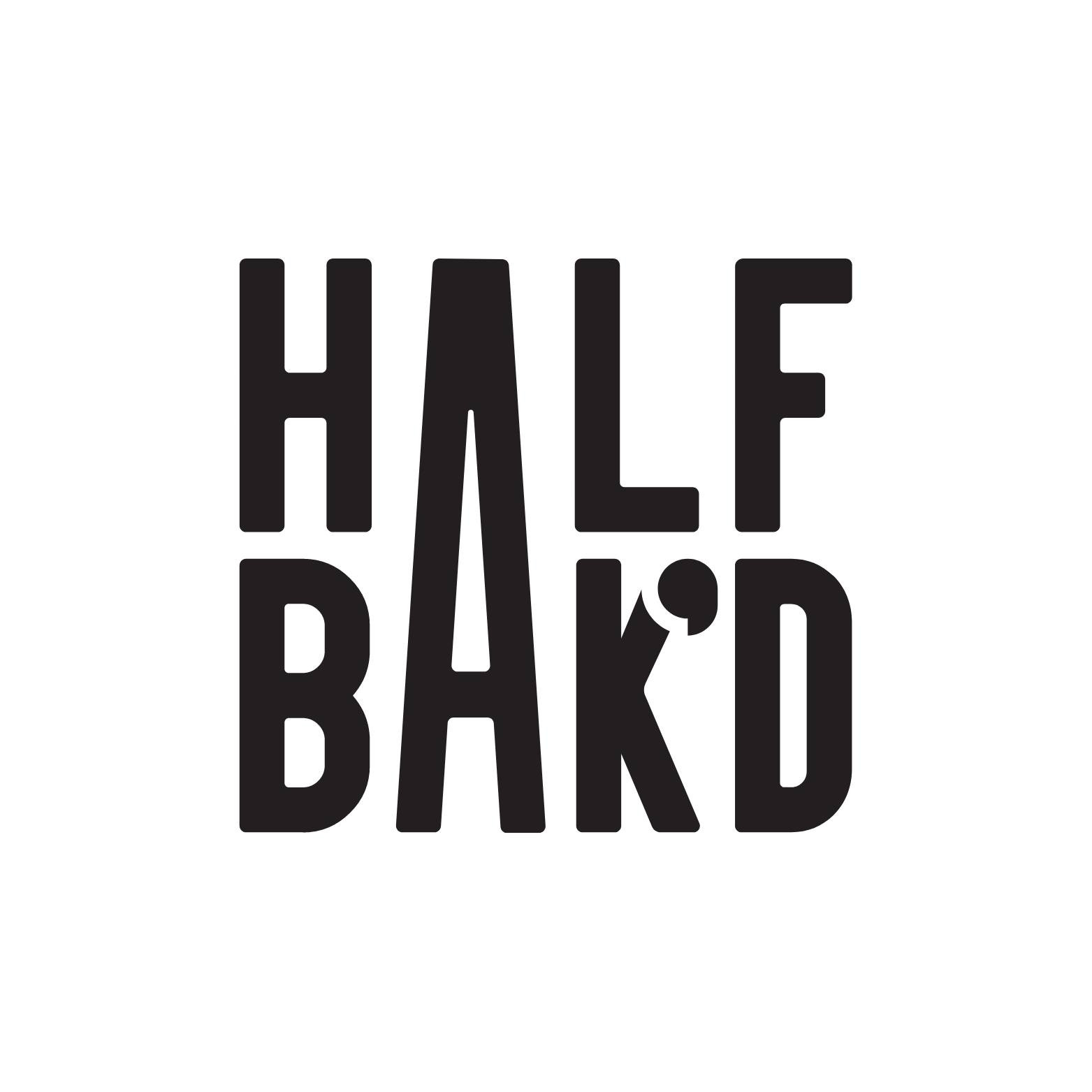 HALF BAKD logo