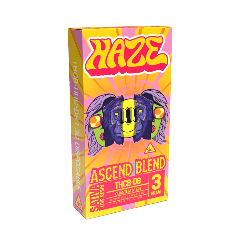 Haze - Ascend Blend Live Resin Disposable Vape - Sativa -3g