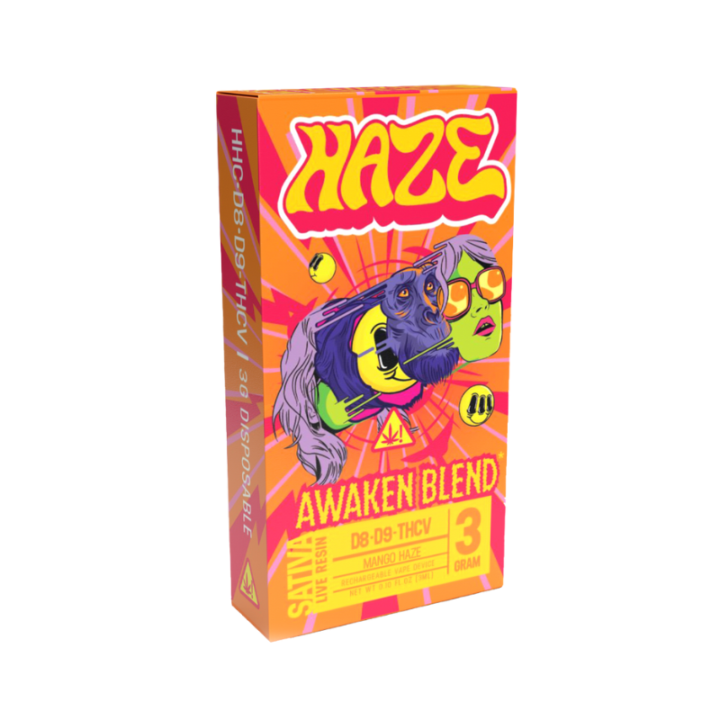 Haze - Awaken Blend Live Resin Vape - Sativa -3g