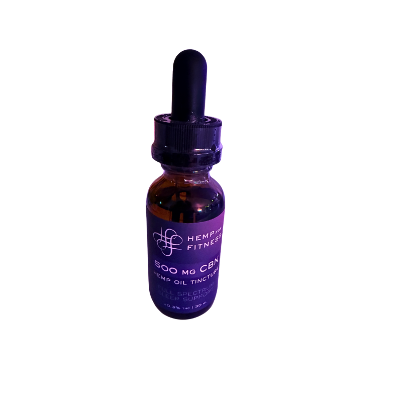 Hemp for Fitness - CBN Tincture - 500mg