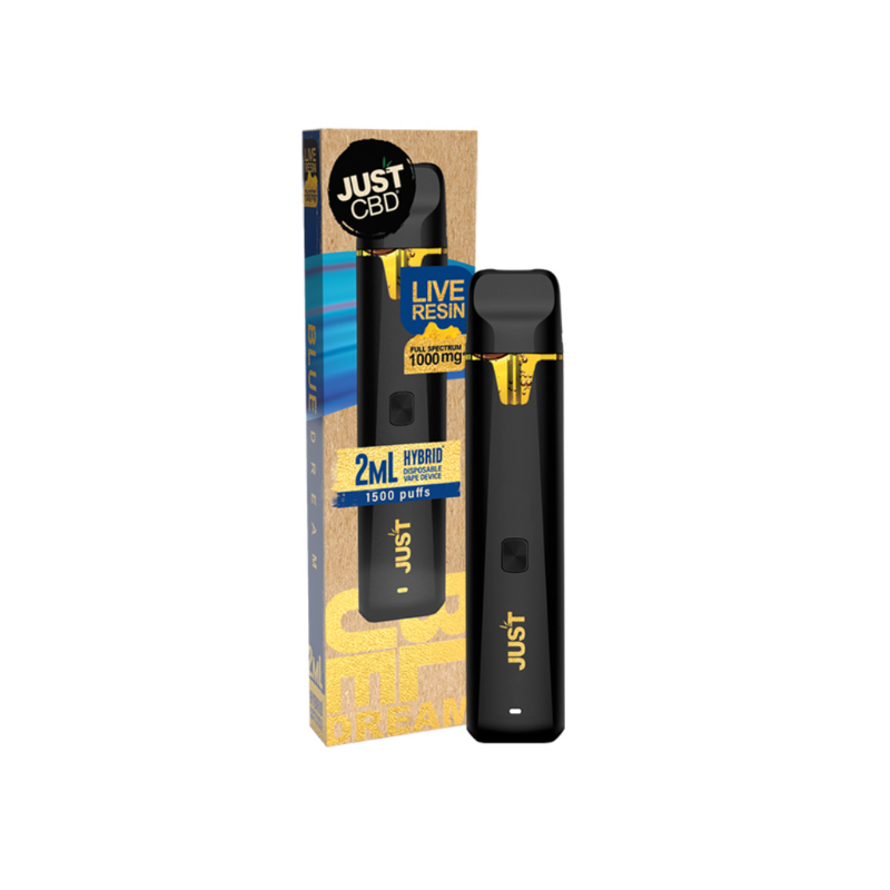 JustCBD - Live Resin CBD Disposable - Blue Dream 1000mg