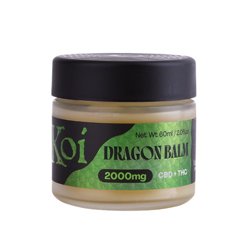 Koi CBD - Dragon Balm - CBD and THC Pain Relief Chicago