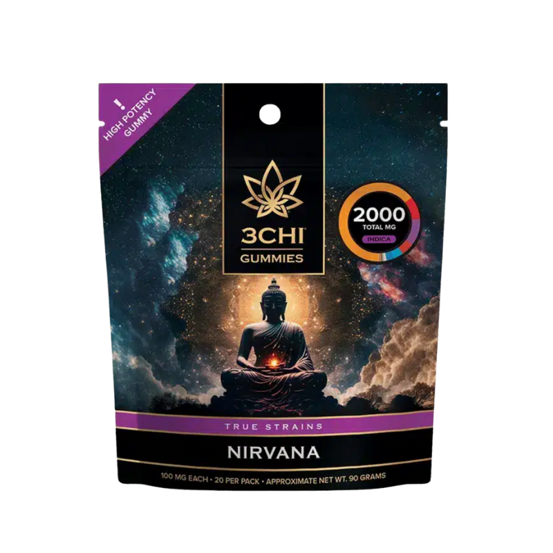 3CHI True Strains Gummies – Nirvana