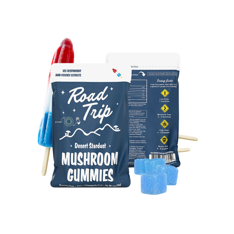 Road Trip Magic Mushroom Gummies - Rocket Pop