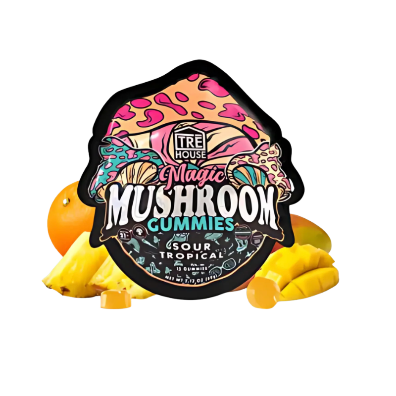 TRE House Magic Mushroom Gummies - Sour Tropical