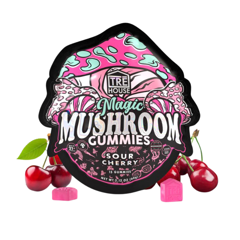 TRE House Magic Mushroom Gummies - Sour Cherry