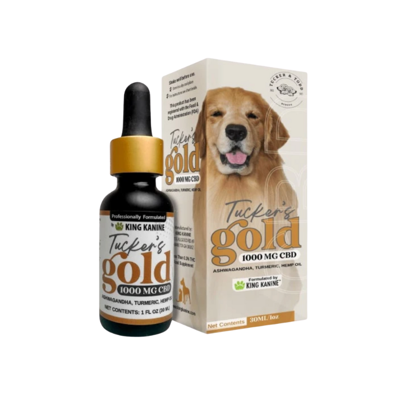 King Kanine - Tucker's Gold 1000mg CBD Oil