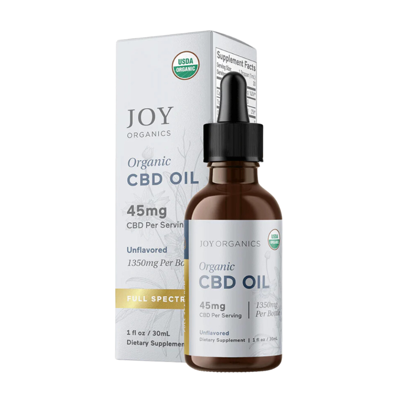 Joy Organics - Full Spectrum CBD Tincture - 45mg
