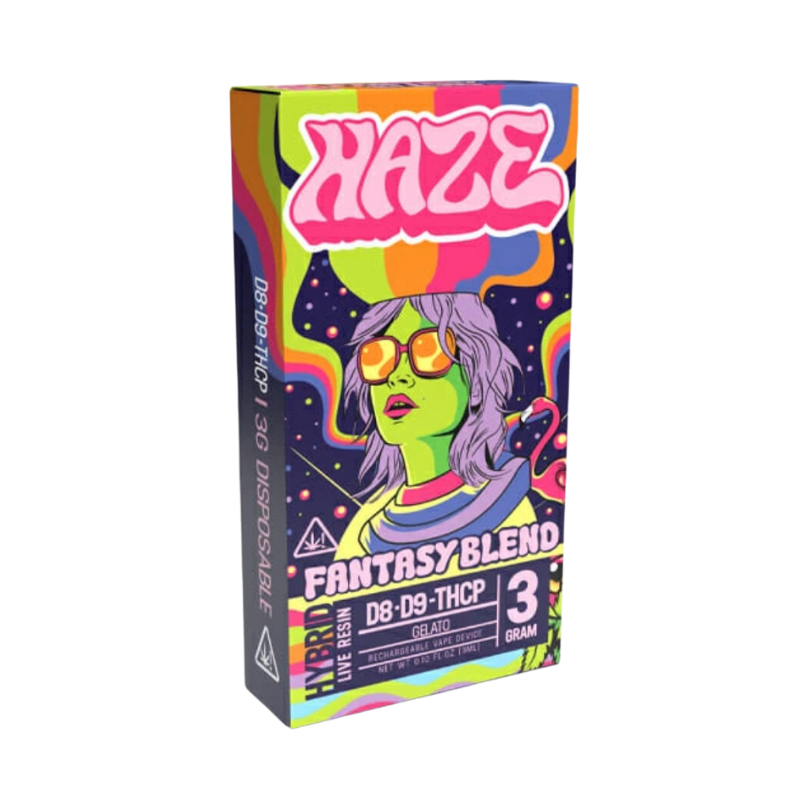 Haze - Fantasy Blend Live Resin Disposable Vape - Hybrid -3g