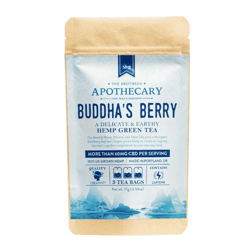 The Brothers Apothecary - CBD Tea - Buddha's Berry - 3 pack