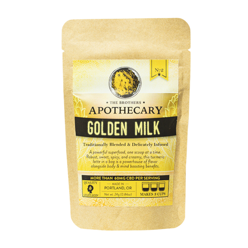 The Brothers Apothecary - CBD Golden Milk Latte - 3 pack
