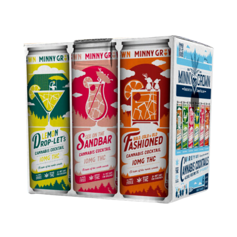 Minny Grown - THC Cocktails - Variety Pack