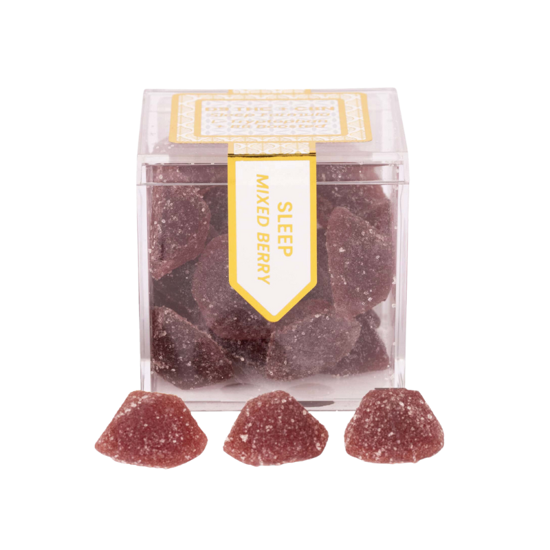 TribeTokes THC Sleep Gummies with L-Tryptophan - Mixed Berry