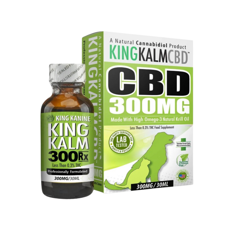 KING KALM CBD - Large Dog & Cat Formula - 300mg