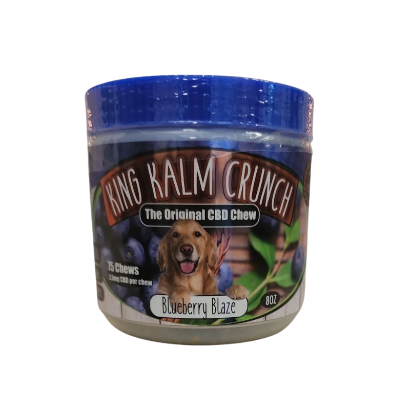 KING KALM Crunch CBD Treats - Blueberry