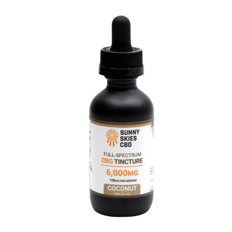 Sunny Skies Full Spectrum CBG Tincture - 6000mg