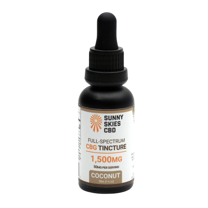 Sunny Skies Full Spectrum CBG Tincture - 1500mg