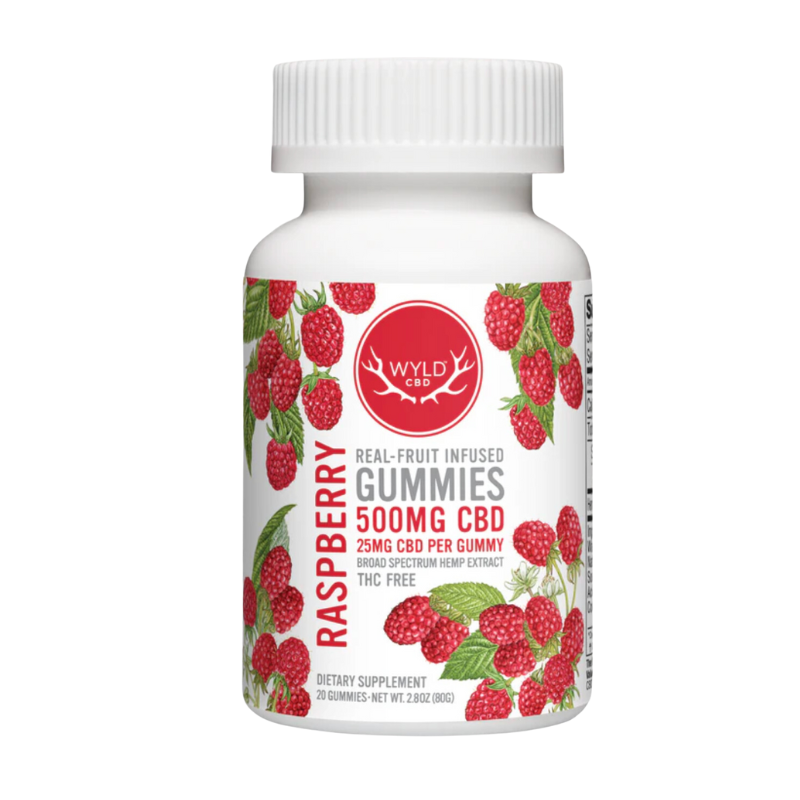 Wyld CBD Gummies - Raspberry