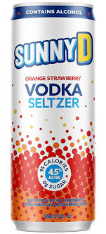 SunnyD Vodka Seltzer 4pk 12oz Cans