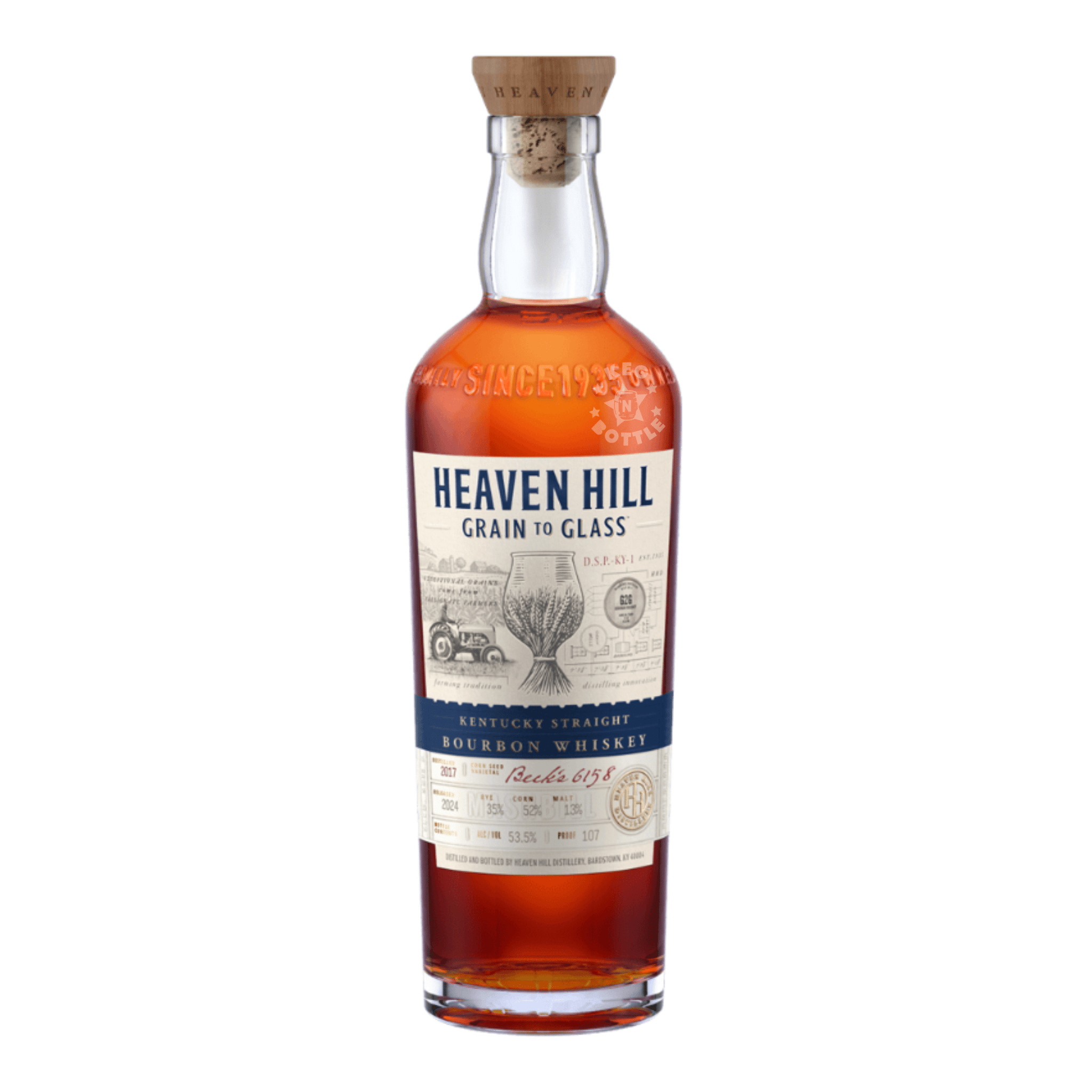 Heaven Hill Grain To Glass Kentucky Straight Bourbon Whiskey 750ml