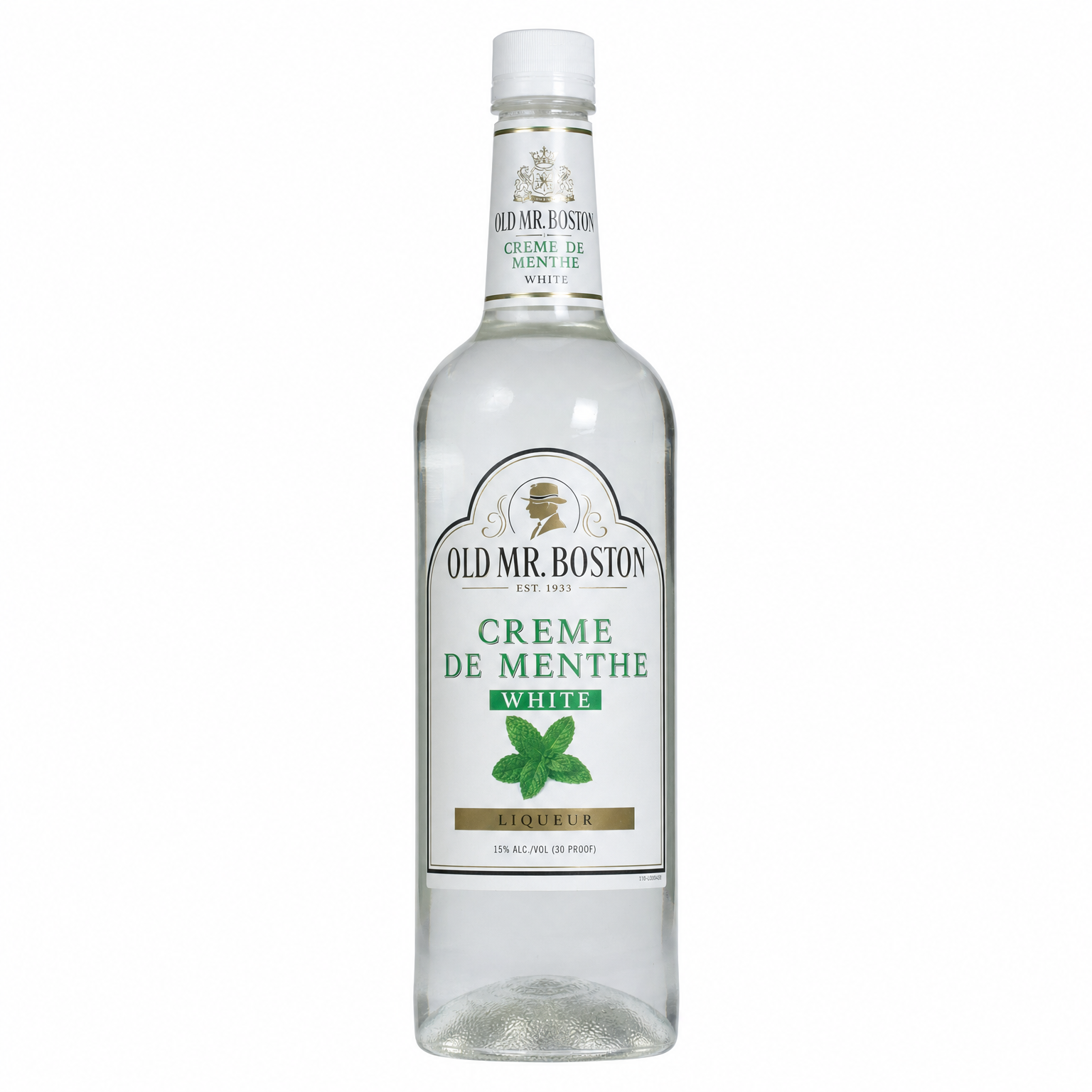 Old Mr. Boston Crème De Menthe White Liqueur 1L