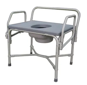 Bariatric Drop Arm Commode