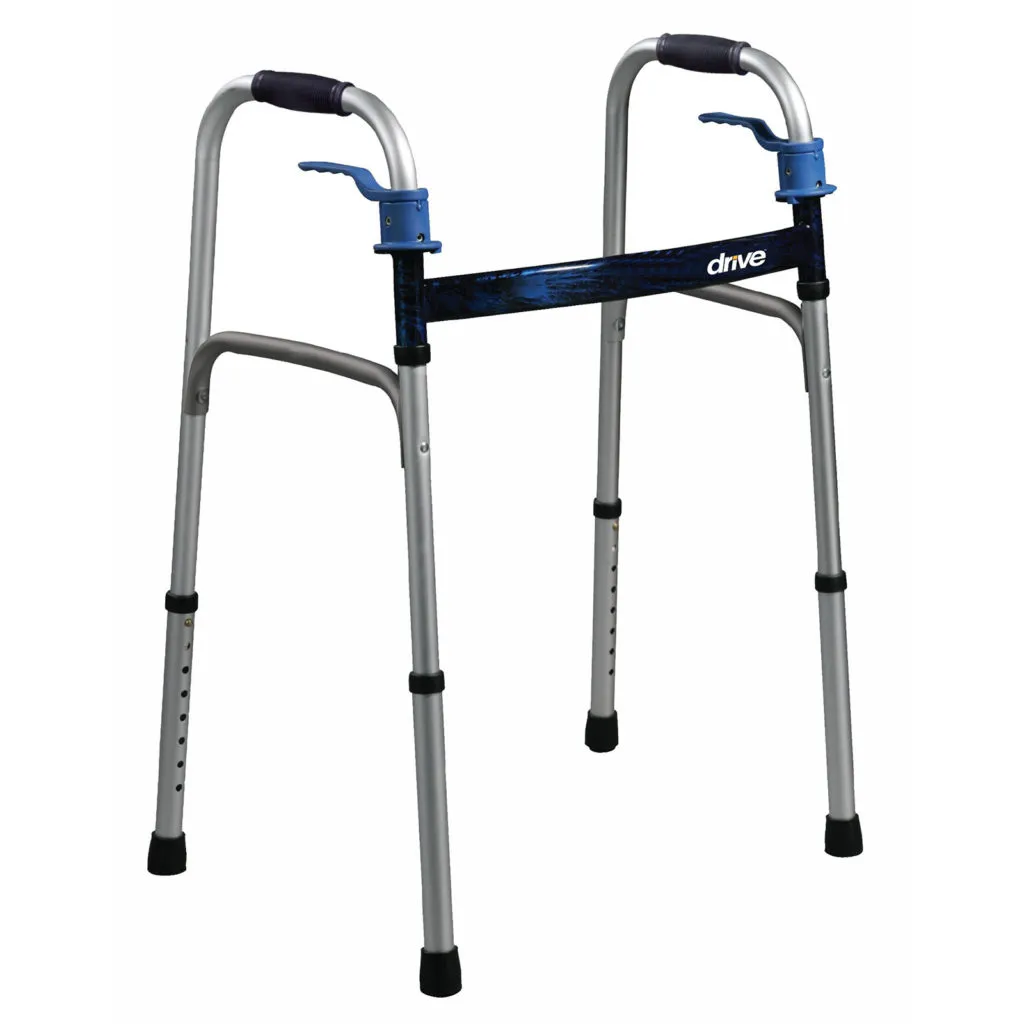 Deluxe, Trigger Release Folding Walker
